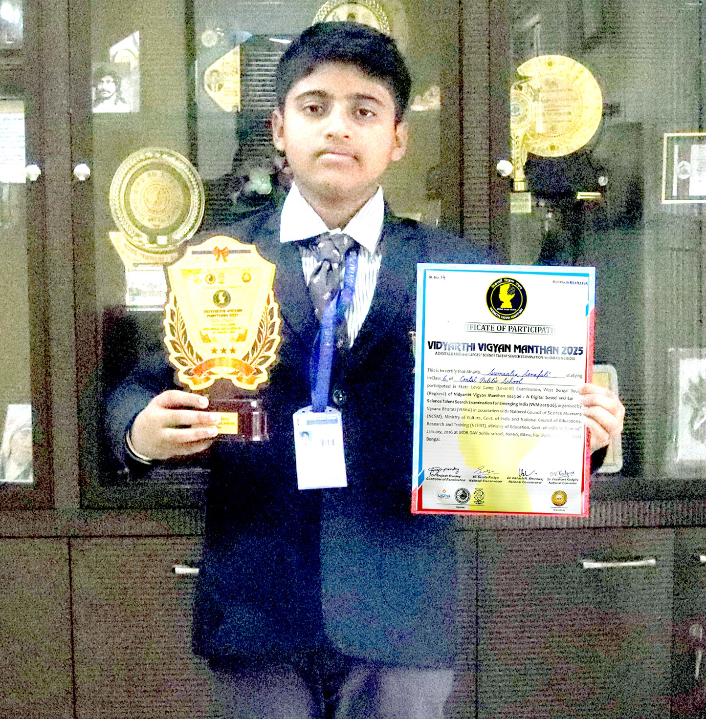 Sumantra Senapati – qualified for State Level VVM 2025